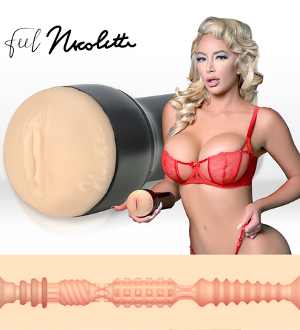 KIIROO - KEON + FEEL NICOLETTE SHEA STROKER + LUBRIFIANT DE QUALITÉ AQUA 50 ML by KIIROO