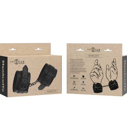 INTENSE - FETISH MENOTTES EN CUIR VÉGÉTALIEN by INTENSE FETISH