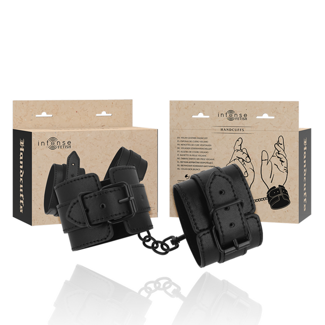 INTENSE - FETISH MENOTTES EN CUIR VÉGÉTALIEN by INTENSE FETISH