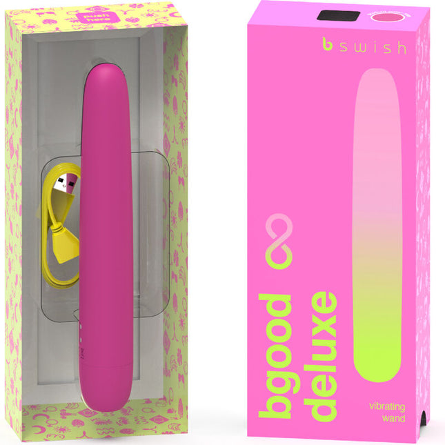 B SWISH - VIBRATEUR RECHARGEABLE B SWISH - BGOOD INFINITE DELUXE SILICONE ROSE by B SWISH