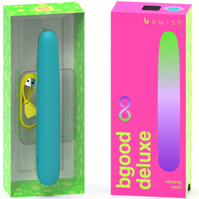 B SWISH - VIBRATEUR RECHARGEABLE B SWISH - BGOOD INFINITE DELUXE SILICONE BLEU by B SWISH