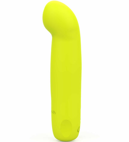 B SWISH - VIBRATEUR EN SILICONE RECHARGEABLE BCUTE CURVE INFINITE CLASSIC JAUNE by B SWISH