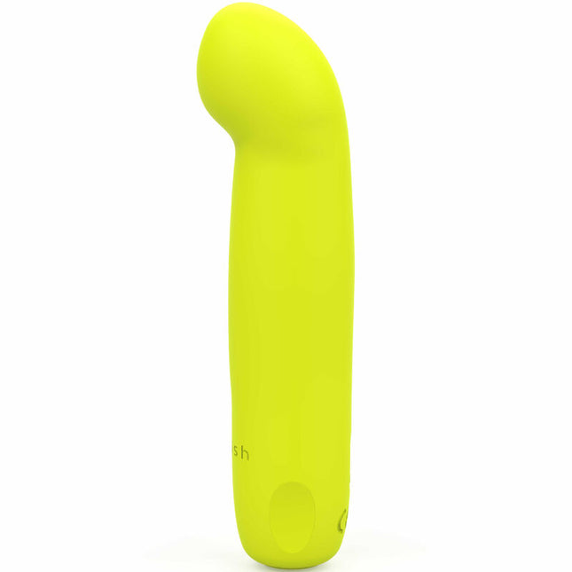 B SWISH - VIBRATEUR EN SILICONE RECHARGEABLE BCUTE CURVE INFINITE CLASSIC JAUNE by B SWISH