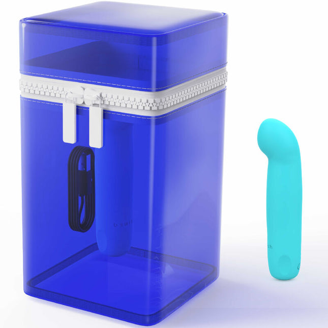 B SWISH - VIBRATEUR RECHARGEABLE EN SILICONE BLEU BCUTE CURVE INFINITE CLASSIC ÉDITION LIMITÉE by B SWISH