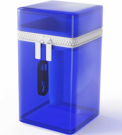 B SWISH - VIBRATEUR RECHARGEABLE EN SILICONE BLEU BCUTE CURVE INFINITE CLASSIC ÉDITION LIMITÉE by B SWISH