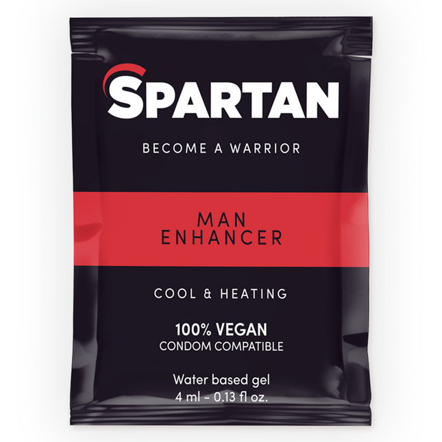 SPARTAN - GEL AMÉLIORANT L'ÉRECTION À EFFET FROID-CHAUD 100% VEGAN 4ML by SPARTAN