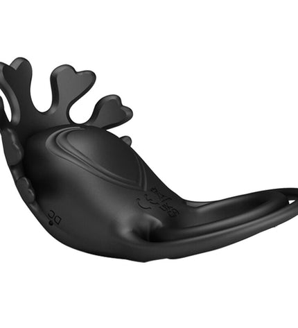PRETTY LOVE - ANNEAU VIBRATEUR RUBEN 7 VIBRATIONS SILICONE NOIR by PRETTY LOVE MALE