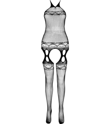 PASSION - BODYSTOCKING ECO COLLECTION ECO BS006 NOIR by PASSION WOMAN BODYSTOCKINGS