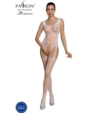 PASSION - BODYSTOCKING ECO COLLECTION ECO BS007 NOIR by PASSION WOMAN BODYSTOCKINGS