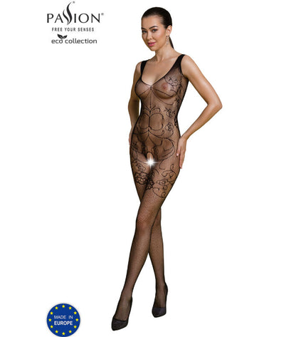PASSION - BODYSTOCKING ECO COLLECTION ECO BS012 BLANC by PASSION WOMAN BODYSTOCKINGS
