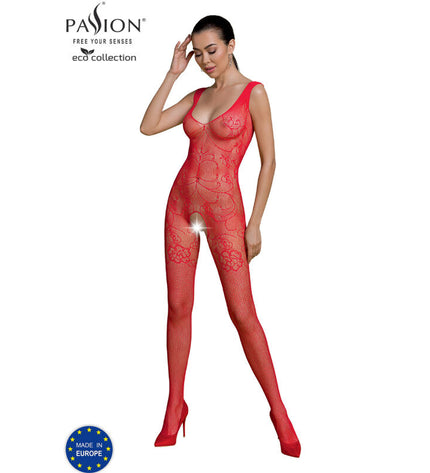 PASSION - BODYSTOCKING ECO COLLECTION ECO BS012 BLANC by PASSION WOMAN BODYSTOCKINGS
