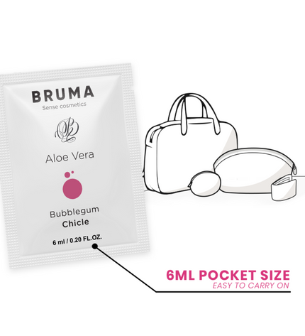 BRUMA - GEL GLISSANT ALOE VERA SAVEUR BUBBLEGUM 6 ML by BRUMA