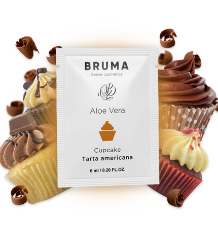 BRUMA - GEL GLISSANT À L''ALOE VERA SAVEUR CUPCAKE 6 ML by BRUMA