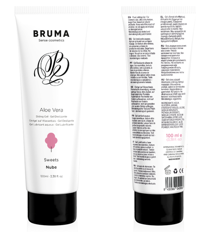 BRUMA - GEL GLISSANT À L'ALOE VERA SAVEUR BONBONS 100 ML by BRUMA