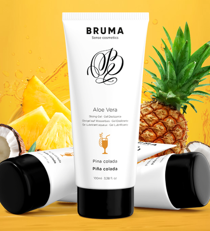 BRUMA - GEL GLISSANT À L''ALOE VERA SAVEUR PINA COLADA 100 ML by BRUMA