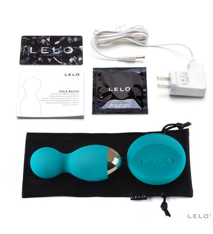 LELO - BALLES HULA BLEU BADGE - Concombre Boutique