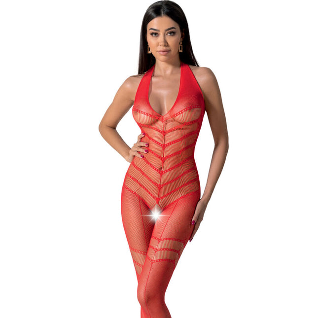 PASSION - BODYSTOCKING BS100 NOIR TAILLE UNIQUE by PASSION WOMAN BODYSTOCKINGS