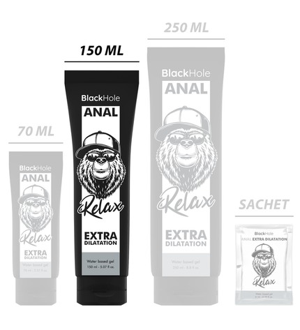 BLACK HOLE - GEL À BASE D'EAU DILATATION ANALE 150 ML by BLACK HOLE