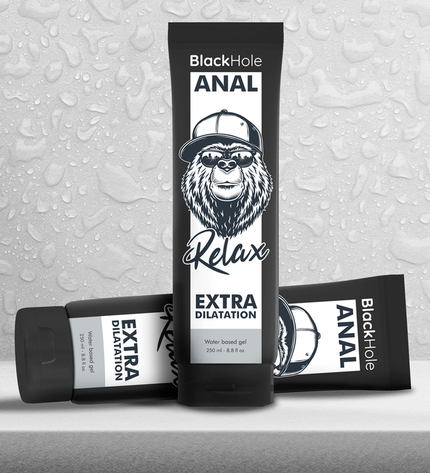 BLACK HOLE - GEL À BASE D'EAU DILATATION ANALE 250 ML by BLACK HOLE