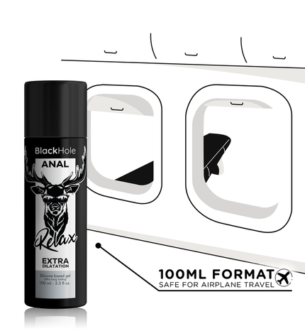 BLACK HOLE - GEL SILICONE DILATATION ANALE 100 ML by BLACK HOLE