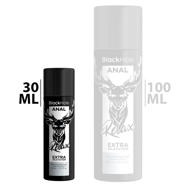 BLACK HOLE - GEL SILICONE DILATATION ANALE 30 ML by BLACK HOLE