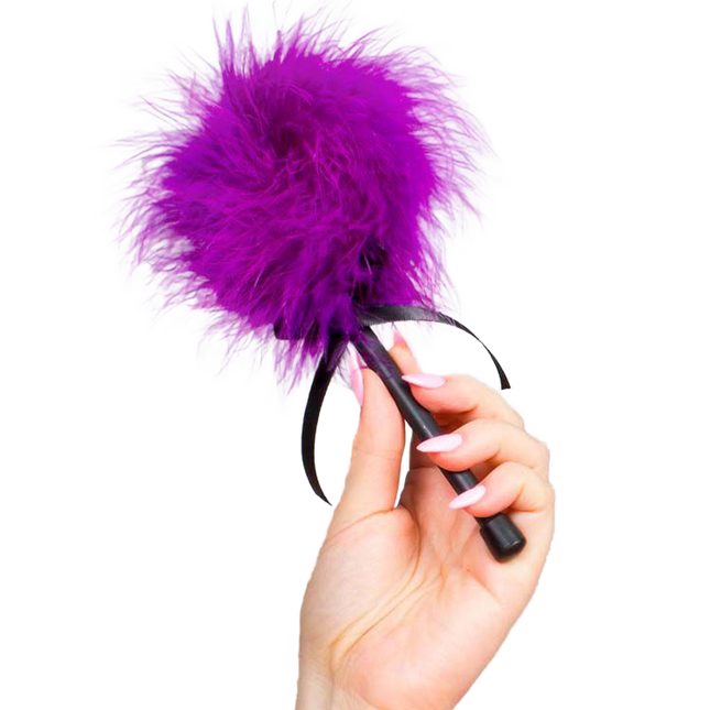 SECRETPLAY - DUSTER MARABOU ROSE VIOLET - Concombre Boutique