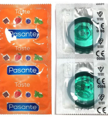 PASANTE - PRÉSERVATIFS SAVEUR MENTHE SAC 144 UNITÉS by PASANTE