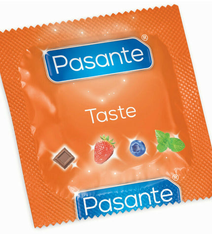 PASANTE - PRÉSERVATIFS SAVEUR FRAISE SAC 144 UNITÉS by PASANTE