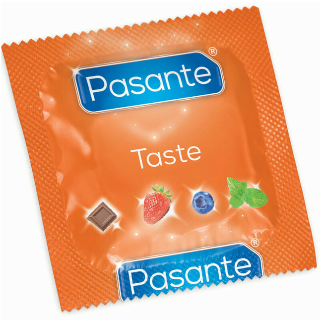 PASANTE - PRÉSERVATIFS SAVEUR FRAISE SAC 144 UNITÉS by PASANTE