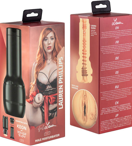 KIIROO - FEEL LAUREN PHILLIPS STARS COLLECTION STROKERS COMPATIBLES POWERBLOW by KIIROO