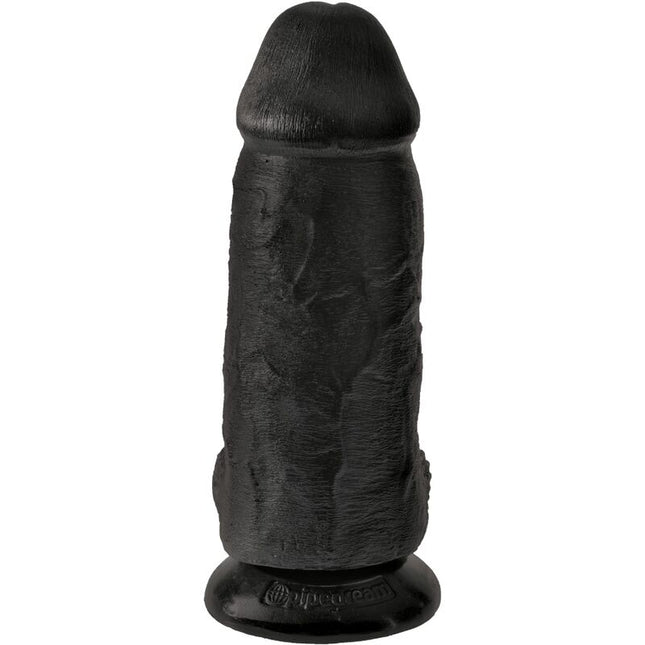 KING COCK - PÉNIS RÉALISTE CHUBBY 23 CM NOIR by KING COCK