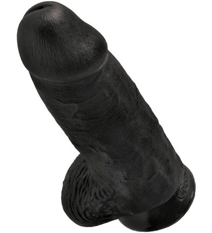 KING COCK - PÉNIS RÉALISTE CHUBBY 23 CM NOIR by KING COCK