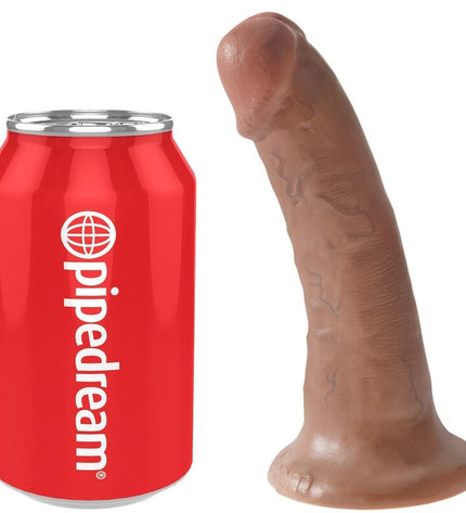 KING COCK - PÉNIS RÉALISTE 15 CM CARAMEL by KING COCK