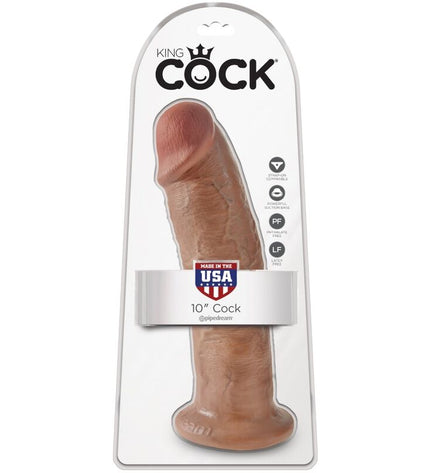 KING COCK - PÉNIS RÉALISTE 24 CM CARAMEL by KING COCK
