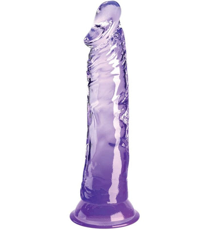 KING COCK - CLEAR PÉNIS RÉALISTE 19.7 CM VIOLET by KING COCK