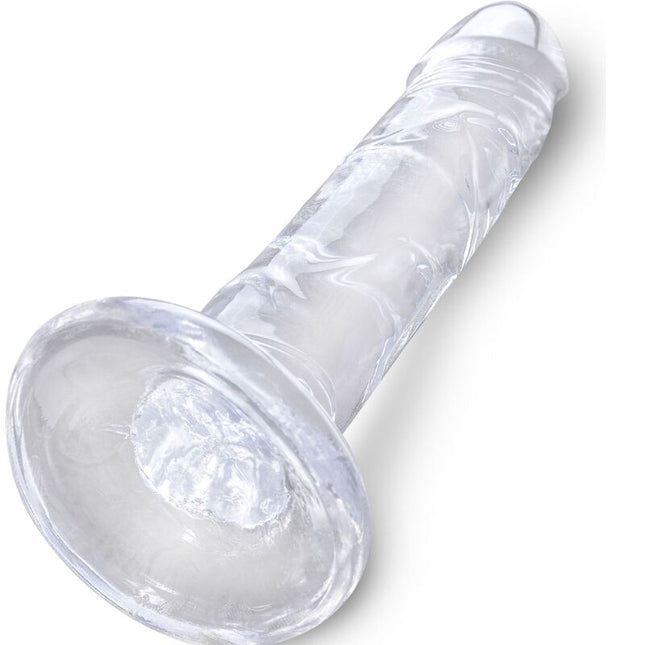 KING COCK - CLEAR PÉNIS RÉALISTE 15.5 CM TRANSPARENT by KING COCK