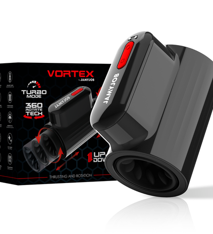 JAMYJOB - MASTURBATEUR VORTEX ET ROTATION TECH TURBO MODE by JAMYJOB