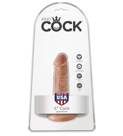 KING COCK - PÉNIS RÉALISTE 12 CM CARAMEL by KING COCK