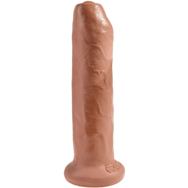 KING COCK - PÉNIS RÉALISTE NON COUPÉ 17.8 CM CARAMEL by KING COCK
