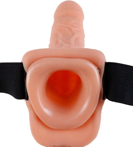 FETISH FANTASY SERIES - HARNAIS RÉGLABLE TÉLÉCOMMANDE PÉNIS RÉALISTE AVEC TESTICULES 23 CM by FETISH FANTASY SERIES