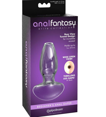 ANAL FANTASY ELITE COLLECTION - DILATATEUR ANAL GAPER POUR DÉBUTANTS CRISTAL TAILLE S by ANAL FANTASY ELITE COLLECTION