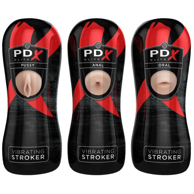 PDX ELITE - ENSEMBLE DE COUREURS 12 UNITÉS: 6X VAGIN, 3X ANO, 3X BOUCHE by PDX ELITE