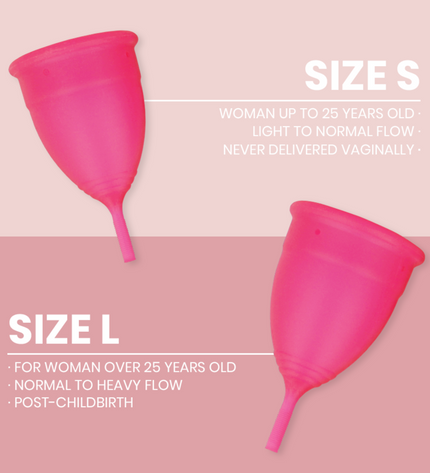 INTIMICHIC - COUPE MENSTRUELLE EN SILICONE MÉDICALE - TAILLE S - Concombre Boutique