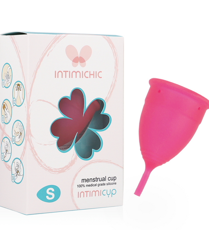 INTIMICHIC - COUPE MENSTRUELLE EN SILICONE MÉDICALE - TAILLE S - Concombre Boutique