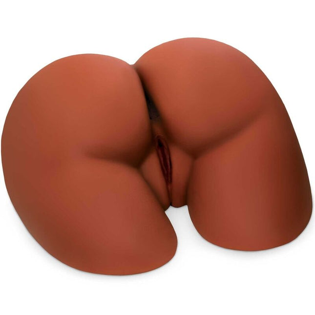 PDX PLUS - MASTURBATEUR MARRON DOUBLE ENTRÉE PERFECT ASS XL by PDX PLUS+