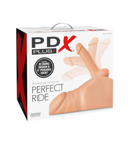 PDX PLUS - MASTURBATEUR DE PÉNIS ET D'ANUS PERFECT RIDE by PDX PLUS+
