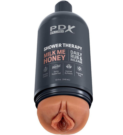 PDX PLUS - MASTURBATEUR STROKER CONCEPTION DE BOUTEILLE DISCRÈTE MILK ME HONEY CANDY SHAMPOOING by PDX PLUS+