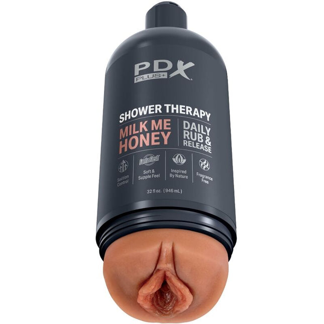 PDX PLUS - MASTURBATEUR STROKER CONCEPTION DE BOUTEILLE DISCRÈTE MILK ME HONEY CANDY SHAMPOOING by PDX PLUS+