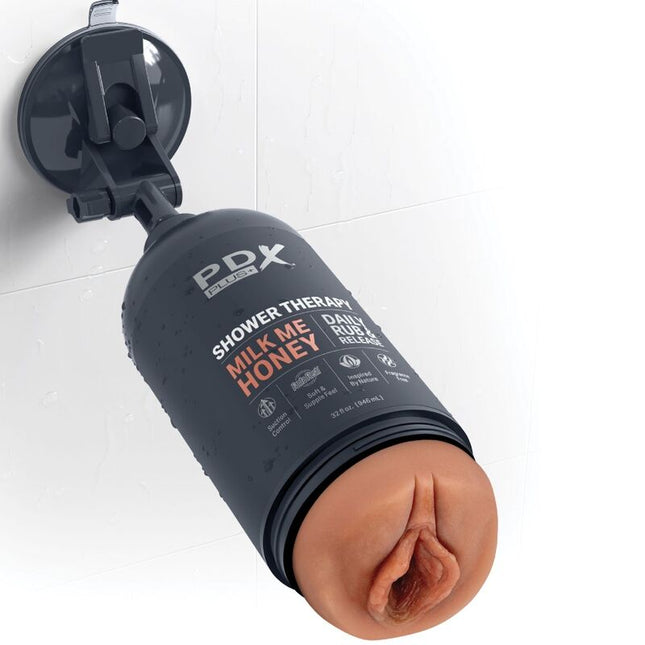 PDX PLUS - MASTURBATEUR STROKER CONCEPTION DE BOUTEILLE DISCRÈTE MILK ME HONEY CANDY SHAMPOOING by PDX PLUS+