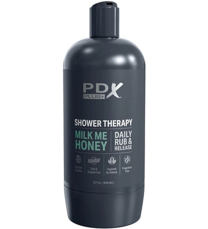 PDX PLUS - MASTURBATEUR STROKER CONCEPTION DISCRÈTE DE LA BOUTEILLE DE SHAMPOOING AU MIEL MILK ME by PDX PLUS+